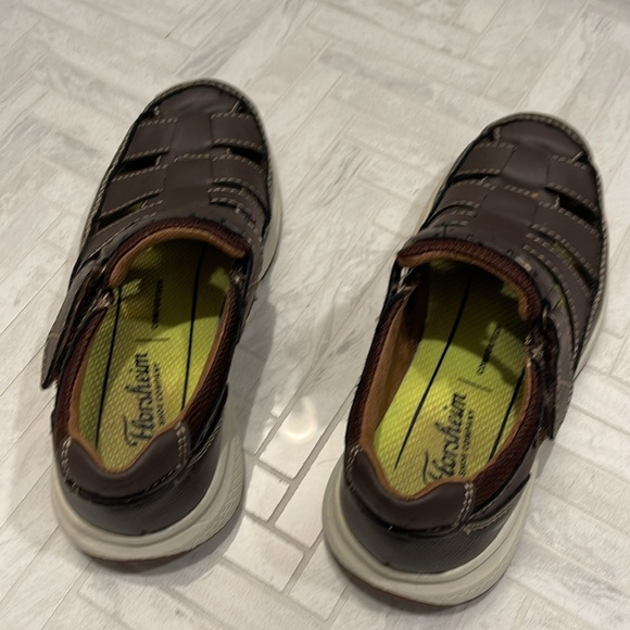 Florsheim Boys Brown Cognac Fisherman Sandals, size 12 little kid - Picture 3 of 6